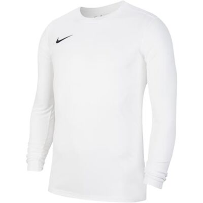 Nike Y Nk Dry Park VII JSY LS T-Shirt A Manica Lunga, Unisex Bambini, White/Black, XS Nike Y Nk Dry Park VII JSY LS T-Shirt A Manica Lunga, Unisex Bambini, White/Black, XS