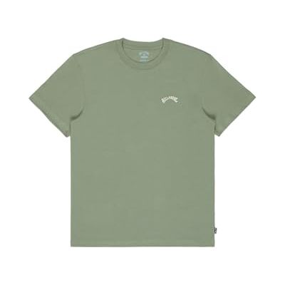 Billabong Top a Maglia Manica Corta Arch Crew Uomo Verde Billabong Top a Maglia Manica Corta Arch Crew Uomo Verde