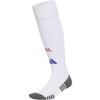 Adidas Uomo Olympique Lyonnais 26/27 Socks, white, 34-36 Adidas Uomo Olympique Lyonnais 26/27 Socks, white, 34-36