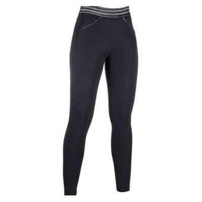 HKM Pull on Leggings, Nero, 36 Unisex-Adulto HKM Pull on Leggings, Nero, 36 Unisex-Adulto