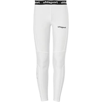 Uhlsport Distinction PRO Leggings Lunghi da Uomo, Uomo, Pantaloni, , Bianco, M Uhlsport Distinction PRO Leggings Lunghi da Uomo, Uomo, Pantaloni, , Bianco, M