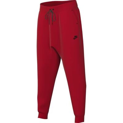 Pantaloni Tech Fleece Unisex Nike - Rosso - 158-170 CM Pantaloni Tech Fleece Unisex Nike - Rosso - 158-170 CM