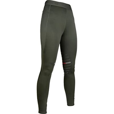 HKM Sports Leggings, Verde Scuro, 38 Unisex-Adulto HKM Sports Leggings, Verde Scuro, 38 Unisex-Adulto