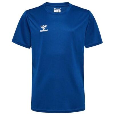 Hummel Essential Jersey Maglietta Sportiva per Bambini, Maglietta Sportiva per Ragazze e Ragazzi, Maglietta a Maniche Corte, Traspirante e ad Asciugatura Rapida, in 100% Poliestere Riciclato Hummel Essential Jersey Maglietta Sportiva per Bambini, Maglietta Sportiva per Ragazze e Ragazzi, Maglietta a Maniche Corte, Traspirante e ad Asciugatura Rapida, in 100% Poliestere Riciclato