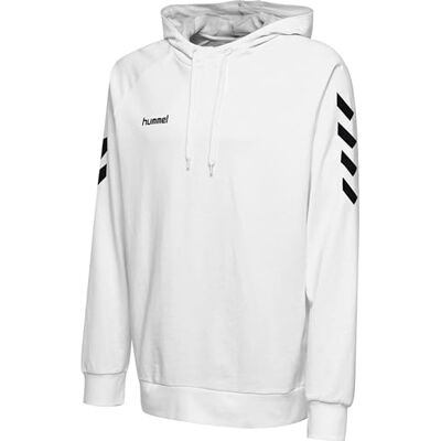 Hummel HMLGO Kids Cotton Hoodie Color: White_Talla: 152 Hummel HMLGO Kids Cotton Hoodie Color: White_Talla: 152