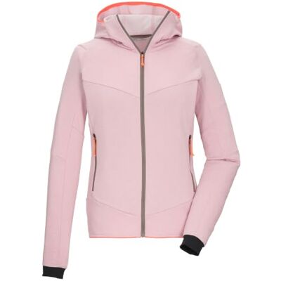 killtec Donna Felpa sportiva Powerstretch KSW 52 WMN FLX JCKT Powerstretch elasticizzato, polsini elasticizzati, 2 tasche con cerniera e cappuccio, ideale per sport e uso quotidiano killtec Donna Felpa sportiva Powerstretch KSW 52 WMN FLX JCKT Powerstretch elasticizzato, polsini elasticizzati, 2 tasche con cerniera e cappuccio, ideale per sport e uso quotidiano