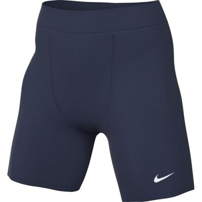 Nike W Nk DF Strike NP-Pantaloncini Pantaloni, Blu Notte/Bianco, XL Donna Nike W Nk DF Strike NP-Pantaloncini Pantaloni, Blu Notte/Bianco, XL Donna