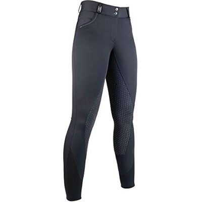 HKM Easy fit Pantaloni da equitazione, colore nero, taglia 36 HKM Easy fit Pantaloni da equitazione, colore nero, taglia 36