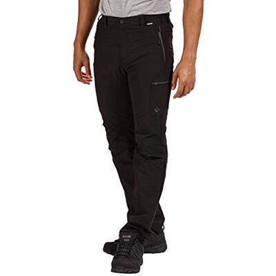 Regatta - Highton Zip-Off - Nero - 34R - Pantaloni Trekking Regatta - Highton Zip-Off - Nero - 34R - Pantaloni Trekking