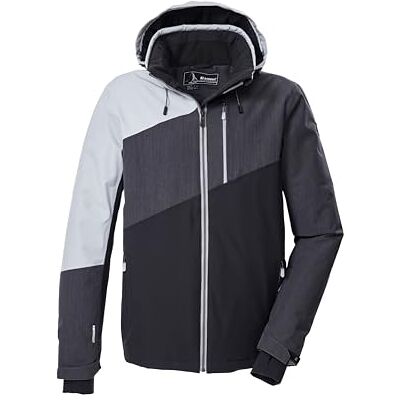Killtec Uomo Giacca da sci/giacca funzionale con cappuccio e paraneve con chiusura a cerniera KSW 102 MN SKI JCKT, schwarz, XL, Killtec Uomo Giacca da sci/giacca funzionale con cappuccio e paraneve con chiusura a cerniera KSW 102 MN SKI JCKT, schwarz, XL,