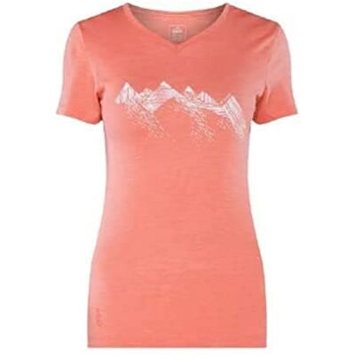 Mc Kinley Saao Magliette Magliette da Donna, Donna, Blue Aqua, 34 Mc Kinley Saao Magliette Magliette da Donna, Donna, Blue Aqua, 34