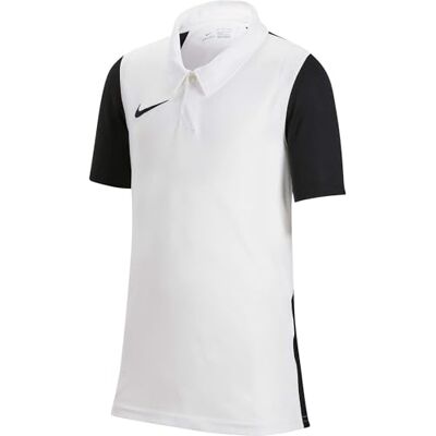 Nike Trophy Iv, Polo Bambini E Ragazzi, Bianco Nero, L Nike Trophy Iv, Polo Bambini E Ragazzi, Bianco Nero, L