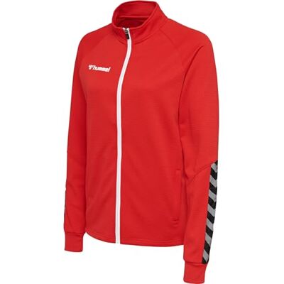 hummel hmlAUTHENTIC WOMEN POLY ZIP JACKET Color: TRUE RED_Talla: XS hummel hmlAUTHENTIC WOMEN POLY ZIP JACKET Color: TRUE RED_Talla: XS