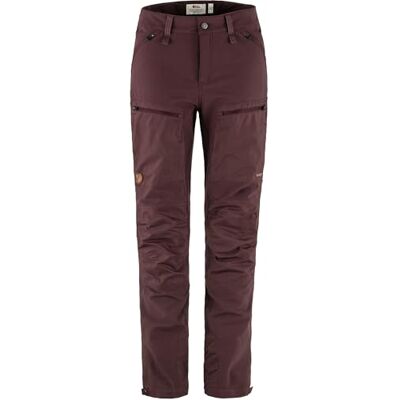 Fjällräven - KEB AGILE TROUSERS - Oliva - Donna - Pantaloni da trekking Fjällräven - KEB AGILE TROUSERS - Oliva - Donna - Pantaloni da trekking