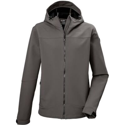 killtec Uomo Giacca softshell tecnica KOS 482 MN SFTSHLL JCKT Giacca tecnica outdoor, idrorepellente 10.000 mm, antivento, cappuccio regolabile, polsini regolabili e Teflon EcoElite™ killtec Uomo Giacca softshell tecnica KOS 482 MN SFTSHLL JCKT Giacca tecnica outdoor, idrorepellente 10.000 mm, antivento, cappuccio regolabile, polsini regolabili e Teflon EcoElite™