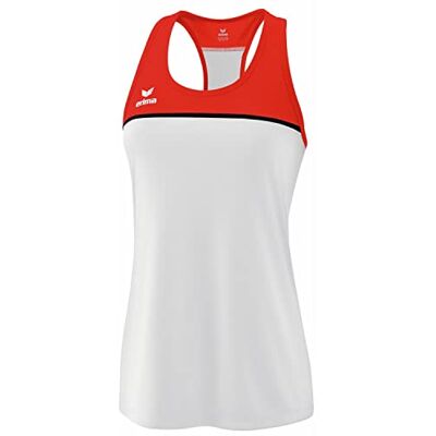 Erima „Change by Leggero Canotta, Bianco/Rosso/Nero, 40 Donna Erima „Change by Leggero Canotta, Bianco/Rosso/Nero, 40 Donna