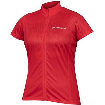 ENDURA Hummvee Ray Manica Corta Maglia per Donna, Grenade, XS ENDURA Hummvee Ray Manica Corta Maglia per Donna, Grenade, XS