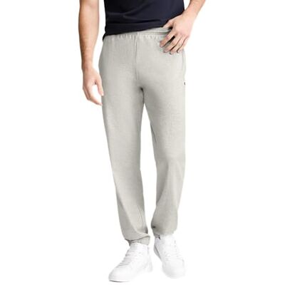 Champion Pantaloni da Uomo, Leggeri, da casa, in Maglia Jersey, Casual (vestibilità Regolare o per Corporature Alte e robuste), XX-Large Champion Pantaloni da Uomo, Leggeri, da casa, in Maglia Jersey, Casual (vestibilità Regolare o per Corporature Alte e robuste), XX-Large