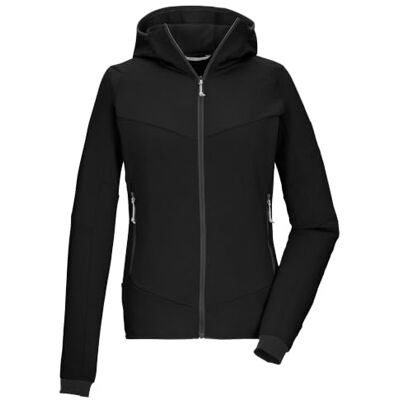 killtec Donna Felpa sportiva Powerstretch KSW 52 WMN FLX JCKT Powerstretch elasticizzato, polsini elasticizzati, 2 tasche con cerniera e cappuccio, ideale per sport e uso quotidiano killtec Donna Felpa sportiva Powerstretch KSW 52 WMN FLX JCKT Powerstretch elasticizzato, polsini elasticizzati, 2 tasche con cerniera e cappuccio, ideale per sport e uso quotidiano