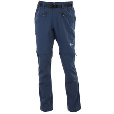 Ande New Sierra Zip off Pantaloni Sportivi Uomo Blu Taglia 50 Ande New Sierra Zip off Pantaloni Sportivi Uomo Blu Taglia 50