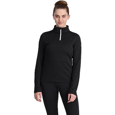 Spyder Charger 1/2 Zip Women, Black, XL Spyder Charger 1/2 Zip Women, Black, XL