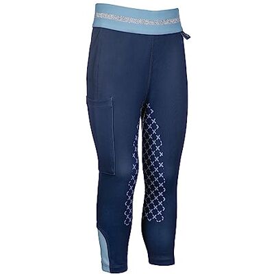 HKM - Bria - Blu scuro - 9-11 anni - Riding pants HKM - Bria - Blu scuro - 9-11 anni - Riding pants