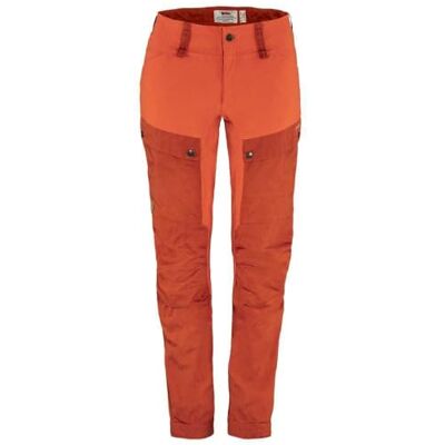 Fjällräven 86705-321-333 Keb Trousers Curved W Pantaloni Sportivi Donna Cabin Red-Rowan Red Taglia 42/R Fjällräven 86705-321-333 Keb Trousers Curved W Pantaloni Sportivi Donna Cabin Red-Rowan Red Taglia 42/R