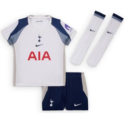 Nike Tottenham Hotspur 2025/26 Stadium Home Maglia da calcio Replica per bambini più piccoli, colore: Bianco/Binary Blue/Light Iron Ore, , S Nike Tottenham Hotspur 2025/26 Stadium Home Maglia da calcio Replica per bambini più piccoli, colore: Bianco/Binary Blue/Light Iron Ore, , S