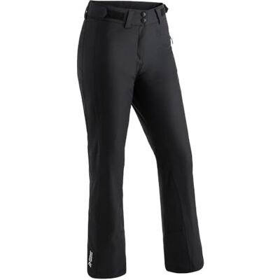 maier sports Beate, Pantaloni da Sci Donna, Nero, 22 maier sports Beate, Pantaloni da Sci Donna, Nero, 22