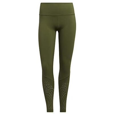 Adidas BT 2.0 Perf L T, Collant (1/1) Donna, Wild Pine/Black, XS Adidas BT 2.0 Perf L T, Collant (1/1) Donna, Wild Pine/Black, XS