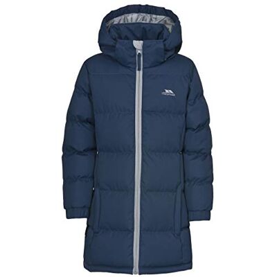 Trespass Giacca Tiffy, da Ragazza, Blu (Toni Blu Navy), Size 7/8 Trespass Giacca Tiffy, da Ragazza, Blu (Toni Blu Navy), Size 7/8