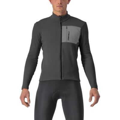Castelli - Unlimited Trail - Grigio Scuro - Manica Lunga - Jersey Castelli - Unlimited Trail - Grigio Scuro - Manica Lunga - Jersey