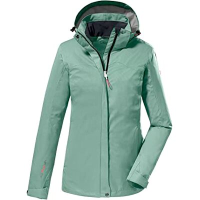 killtec Donna Giacca tecnica impermeabile KOS 133 WMN JCKT Giacca da outdoor Impermeabile Antivento Traspirante Polsini regolabili Tasche con cerniera Teflon EcoElite™ killtec Donna Giacca tecnica impermeabile KOS 133 WMN JCKT Giacca da outdoor Impermeabile Antivento Traspirante Polsini regolabili Tasche con cerniera Teflon EcoElite™