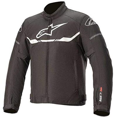 Alpinestars Giacca Impermeabile T-sp S Black/White, Nero/Bianco, S Uomo Alpinestars Giacca Impermeabile T-sp S Black/White, Nero/Bianco, S Uomo