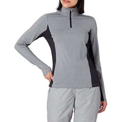 Mc Kinley Hero II Maglietta, Melange/Black Night, 36 Donna Mc Kinley Hero II Maglietta, Melange/Black Night, 36 Donna