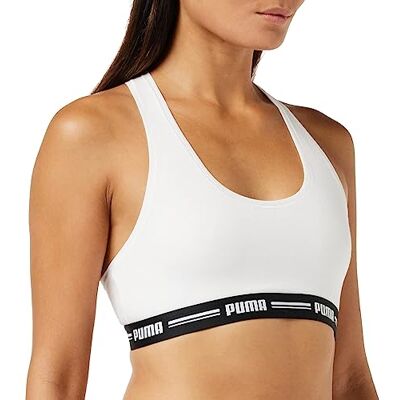 Puma Short Tee-Shirt, Bianco, XL Donna Puma Short Tee-Shirt, Bianco, XL Donna