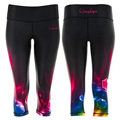 WINSHAPE Damen Functional Power Shape 3/4-Tights Leggings Anti-Rutsch AEL102 Cosmic, Slim Style, Fitness Freizeit Sport Yoga Workout, 3-4 Donna, S WINSHAPE Damen Functional Power Shape 3/4-Tights Leggings Anti-Rutsch AEL102 Cosmic, Slim Style, Fitness Freizeit Sport Yoga Workout, 3-4 Donna, S