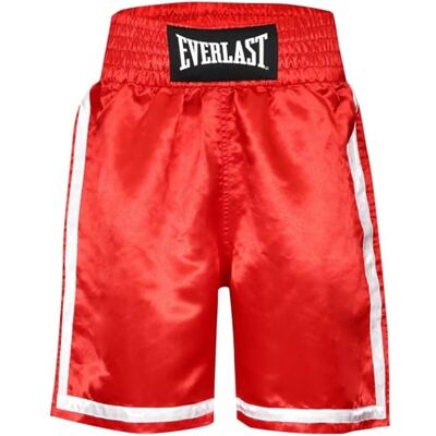 Everlast Competition Pantaloncini, Rosso/Bianco, M Uomo Everlast Competition Pantaloncini, Rosso/Bianco, M Uomo