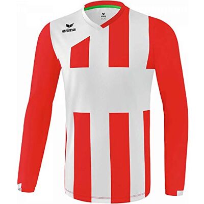 Erima 4043523838206 Jersey, Uomo, Rosso/Bianco, S Erima 4043523838206 Jersey, Uomo, Rosso/Bianco, S