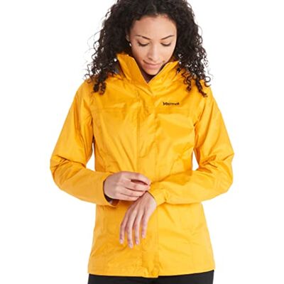 Marmot Donna Wm'S Precip Eco Jacket, Giacca Antipioggia Rigida, Impermeabile Ultraleggera, Antivento, Impermeabile, Traspirante, Giallo (Solar), S Marmot Donna Wm'S Precip Eco Jacket, Giacca Antipioggia Rigida, Impermeabile Ultraleggera, Antivento, Impermeabile, Traspirante, Giallo (Solar), S