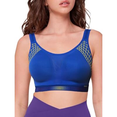 Triumph Triaction Cardio Flow N01 EX, Reggiseno sportivo Donna, Illumines Blue, 75C Triumph Triaction Cardio Flow N01 EX, Reggiseno sportivo Donna, Illumines Blue, 75C