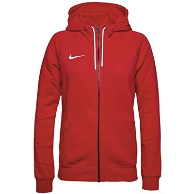 Nike Women's Team Club 20 Full-Zip Hoodie Giacche Sportive, Rosso University/Bianco/Bianco, XL Donna Nike Women's Team Club 20 Full-Zip Hoodie Giacche Sportive, Rosso University/Bianco/Bianco, XL Donna