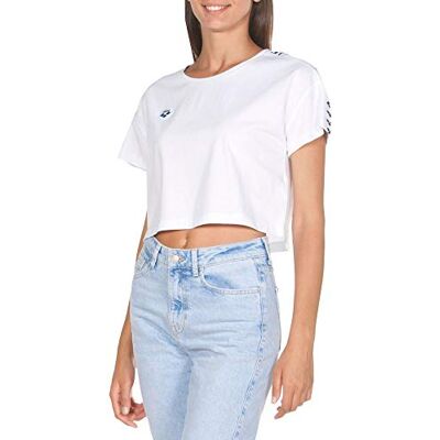 Arena Icons Corinne Team Maglia da Donna, White-White-Black, Bianco, M Arena Icons Corinne Team Maglia da Donna, White-White-Black, Bianco, M