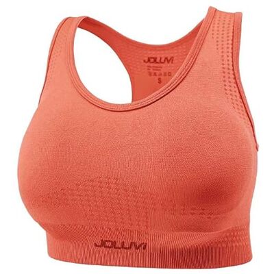 JOLUVI Top Sportivo Arancione - Abbigliamento Sportivo Donna JOLUVI Top Sportivo Arancione - Abbigliamento Sportivo Donna