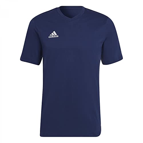 Adidas Entrada 22 T-Shirt, T-Shirt Uomo, Team Navy Blue 2, M Tall