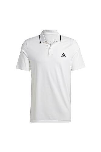 Adidas Uomo Polo Shirt (Short Sleeve) M SL PQ PS, White, , 2XL