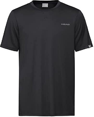 Head T-shirt Men, Easy Court Maglietta Uomo, Nero, M