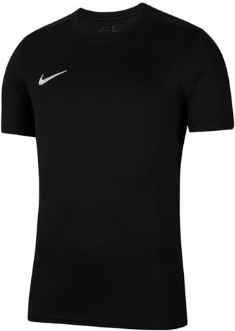 Nike M Nk Dry Park VII JSY SS, Maglietta a Maniche Corte Uomo, Nero (Black/White), L