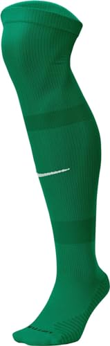 Nike U Nk Matchfit Ginocchiera High Team 20, Calzini Unisex Adulto, Verde pino/verde grega/bianco., XS