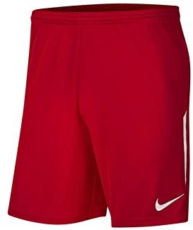 Nike Gardien III League, Pantaloncini da Calcio Uomo, Universita 'Rosso/Bianco/Bianco, S